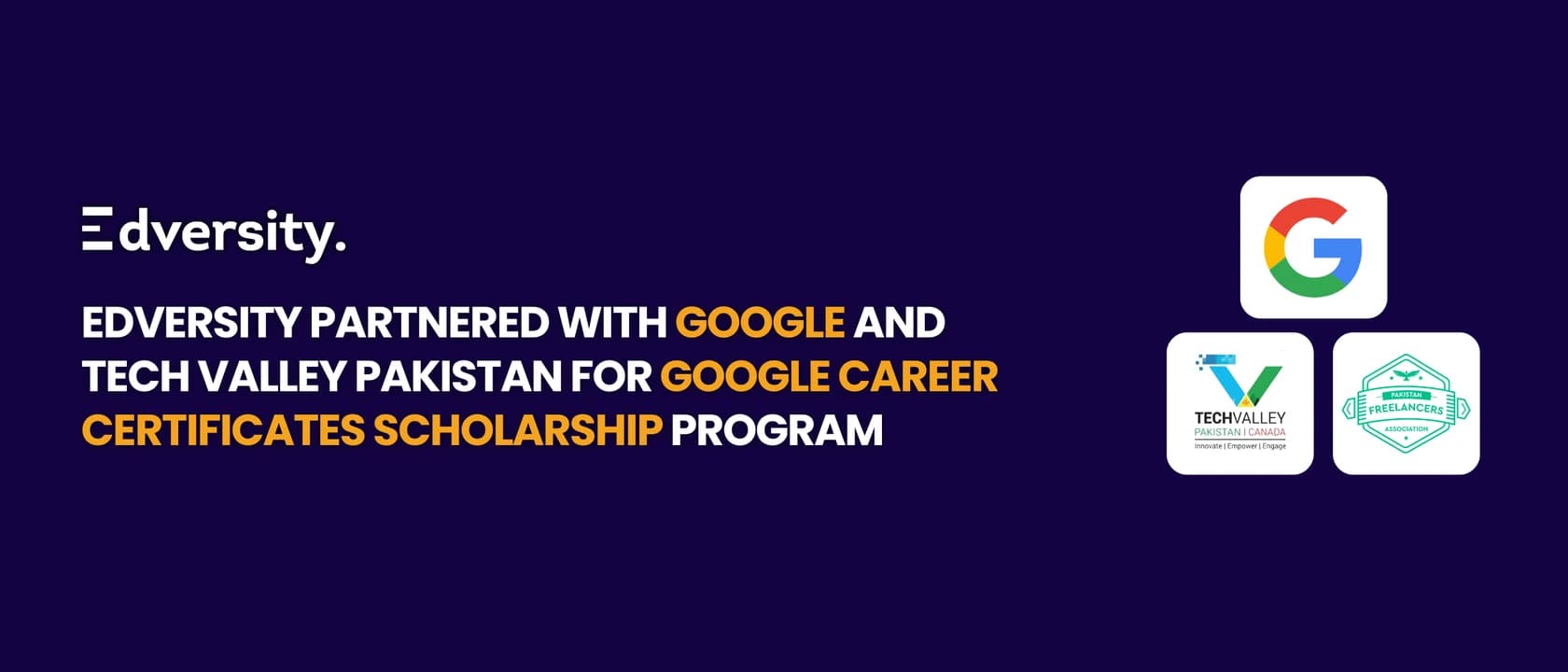 Google Partners with Edversity for Google Career Certificates Scholarship Program