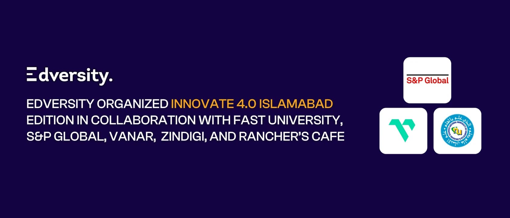 Edversity Hosts Innovate 4.0 – Islamabad Edition