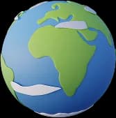 Globe 3D Illustration