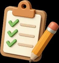 Clipboard 3D Illustration